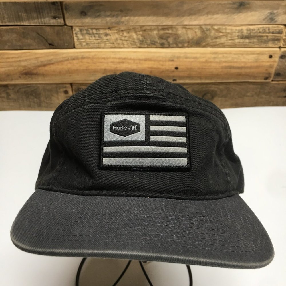 Hurley Flag Cap Hook/Latch Adjustable Strap The Classics